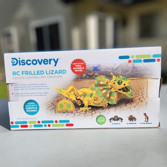 NEW Discovery Kids Robot RC Frilled Lizard Wireless Controller with Motion Activ - Picture 10 of 16
